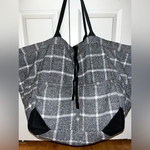 Free People Flannel Tote